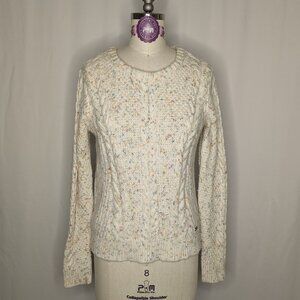 Hollister Cream Wool Sweater